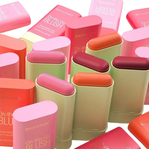 Hydrating Lip and Cheek Cream Stick - Your Natural Blush and Highlight Duo-1