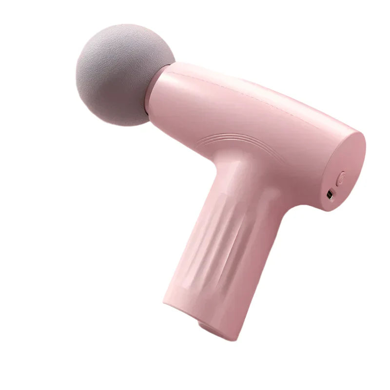 Mini Deep Tissue Massage Gun Handheld Muscle Therapy Pink-1