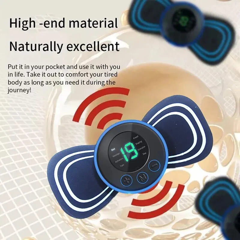 Portable Electric Neck Massager with Remote-4