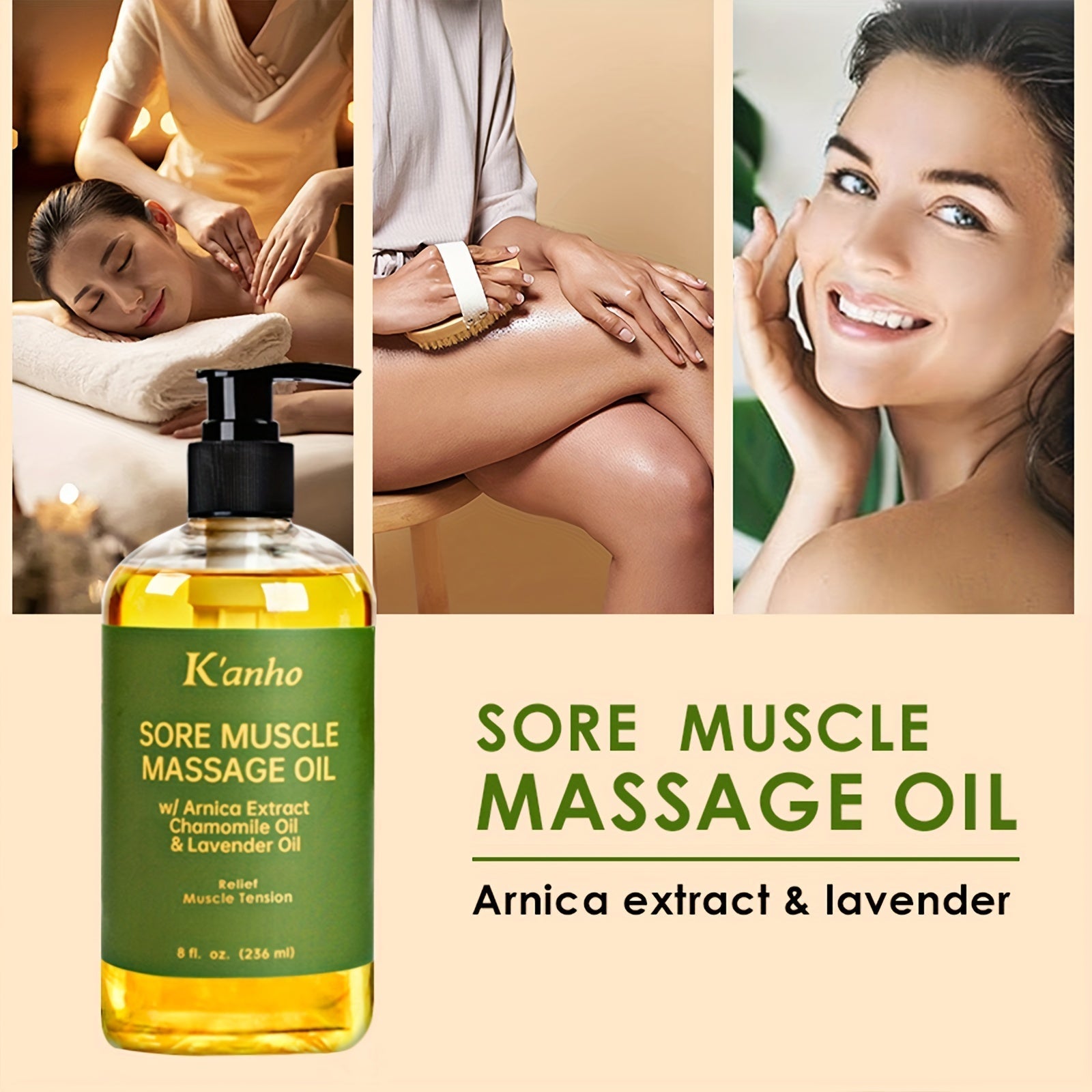 Arnica Muscle Relief Massage Oil-1